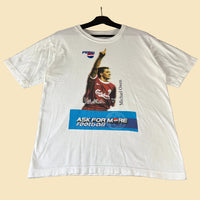 90s Michael Owen Liverpool Pepsi Shirt L