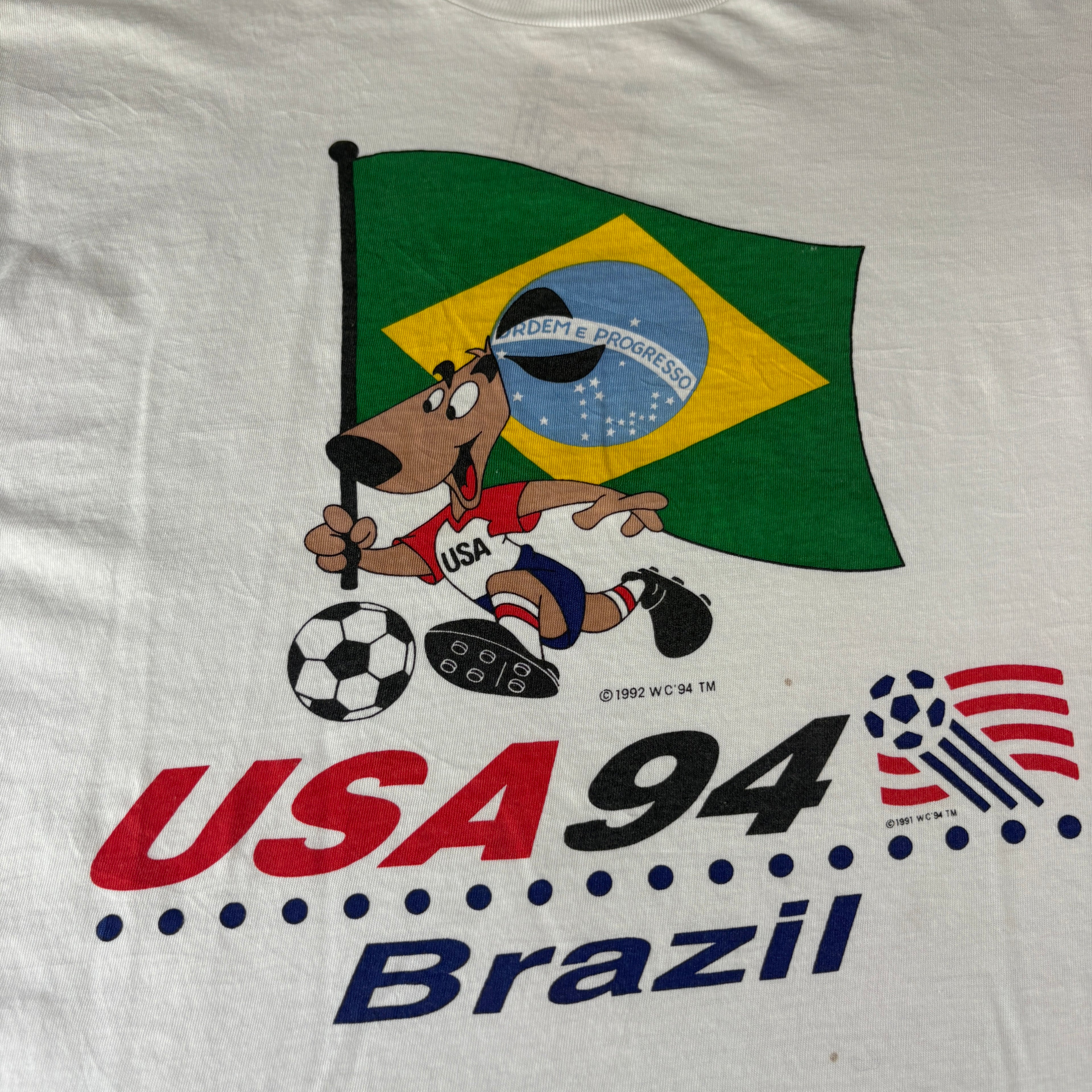 1994 USA World Cup Brazil Flag Striker L