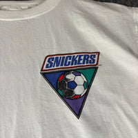 1994 USA World Cup Snicker Promo Mullet Tee L