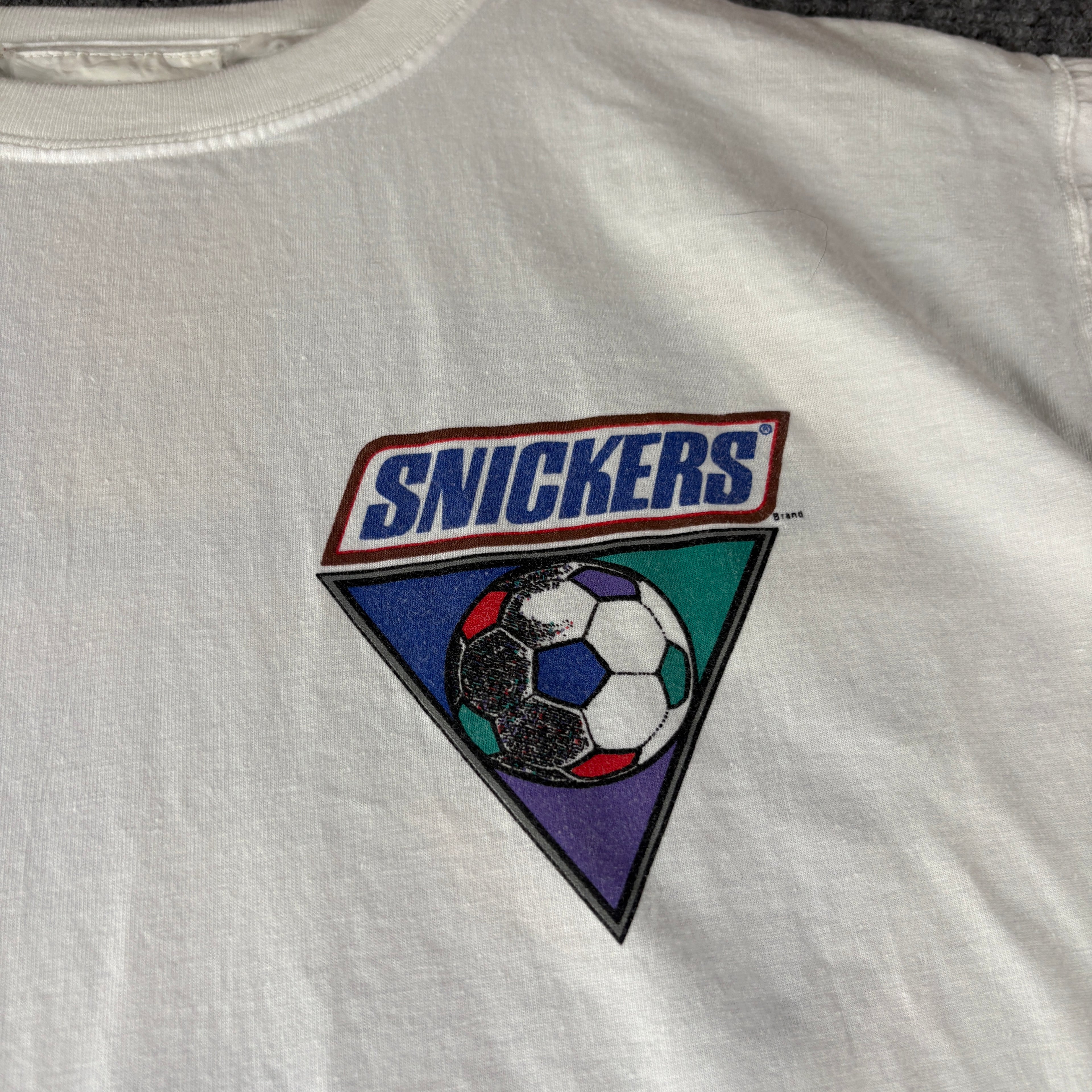 1994 USA World Cup Snicker Promo Mullet Tee L
