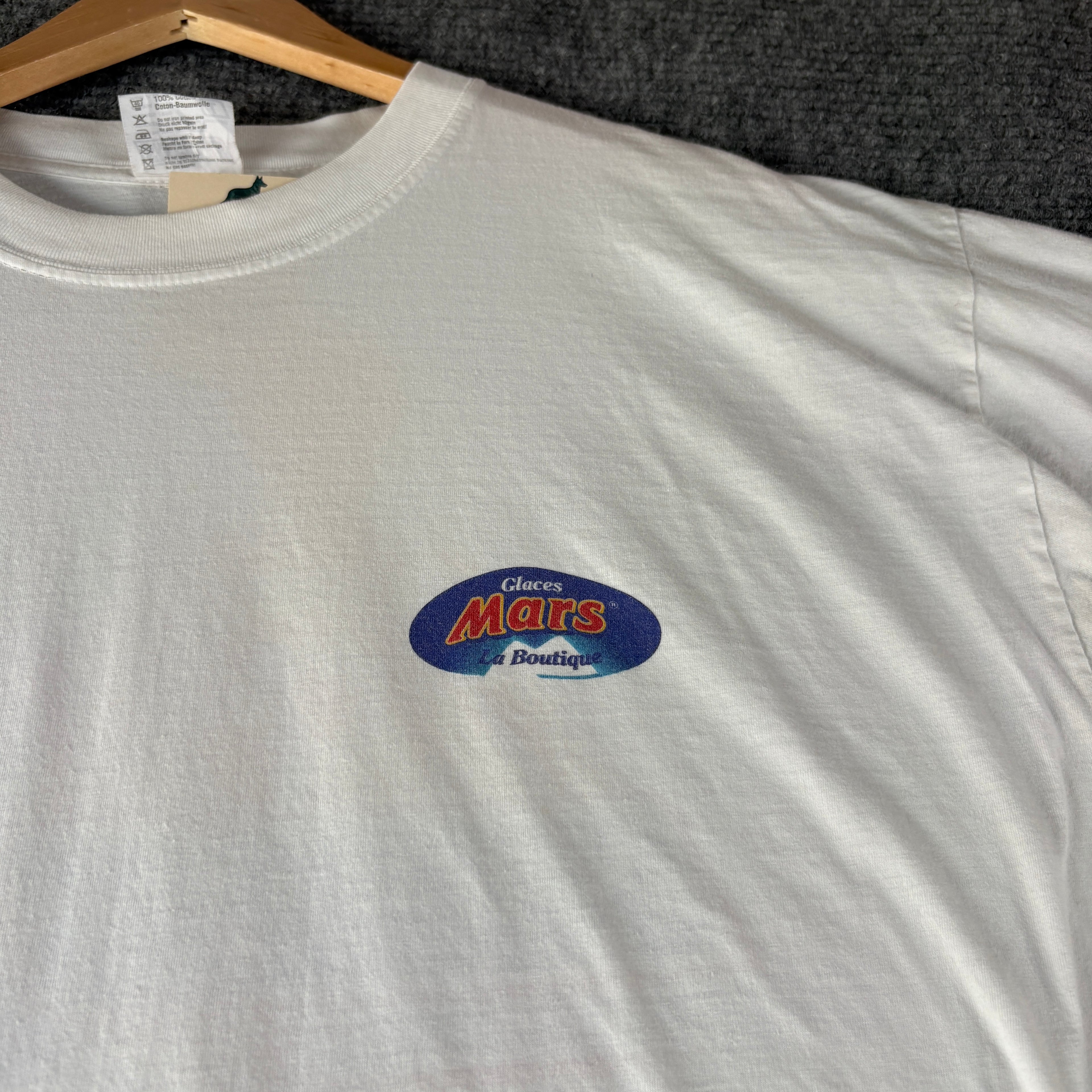 1994 World Cup Mars Bar Snicker Mullet Tee L