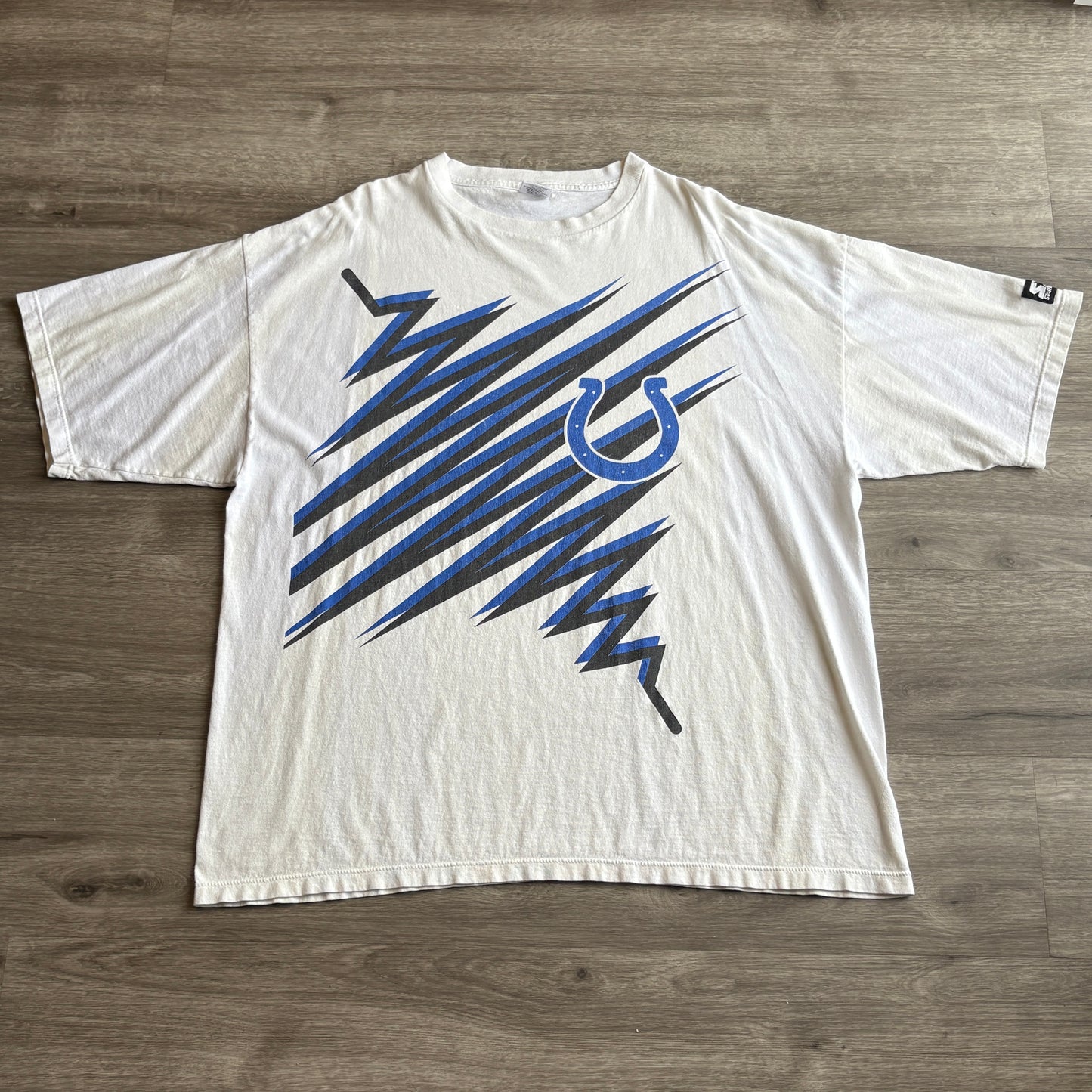 90s Starter Indianapolis Colts ZigZag XXL