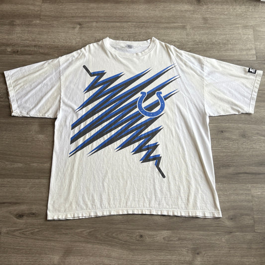 90s Starter Indianapolis Colts ZigZag XXL