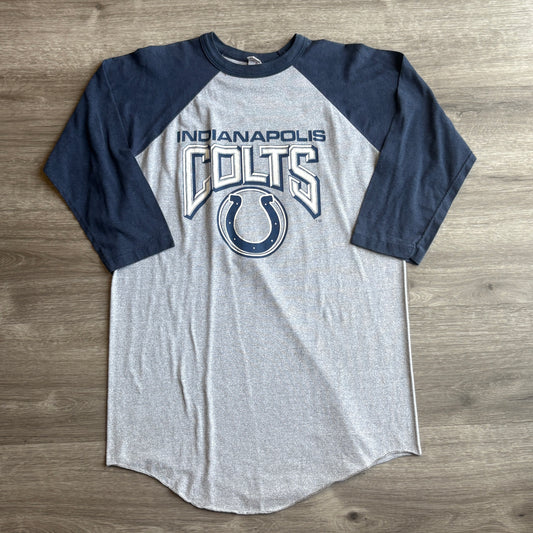 1980s Indianapolis Colts Raglan Shirt XL