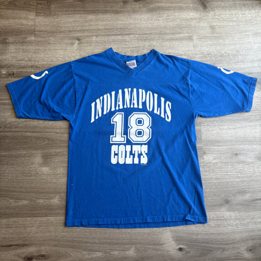 2000 Indianapolis Colts Peyton Manning T Shirt L