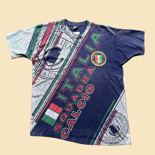 Vintage Italy Calcio AOP XL