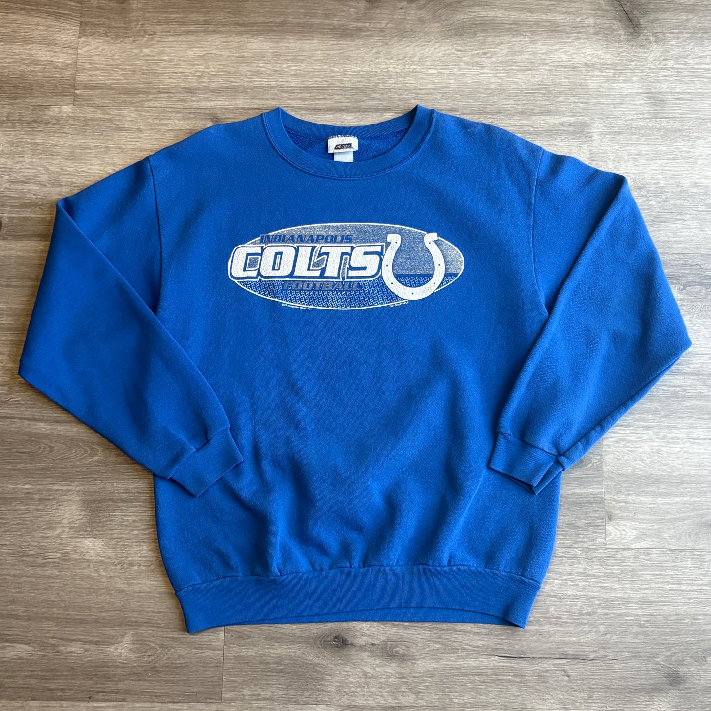 2000s Indianapolis Colts CSA Blue Crewneck L
