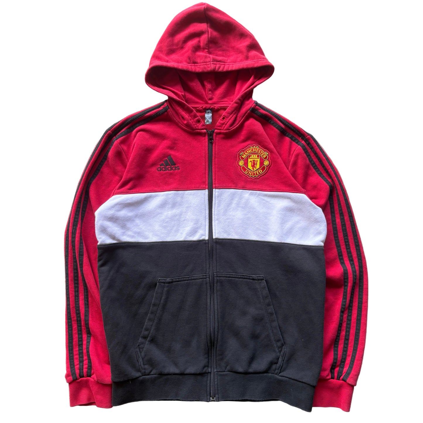 Modern Manchester United Adidas ZipUp Hoodie Jacket