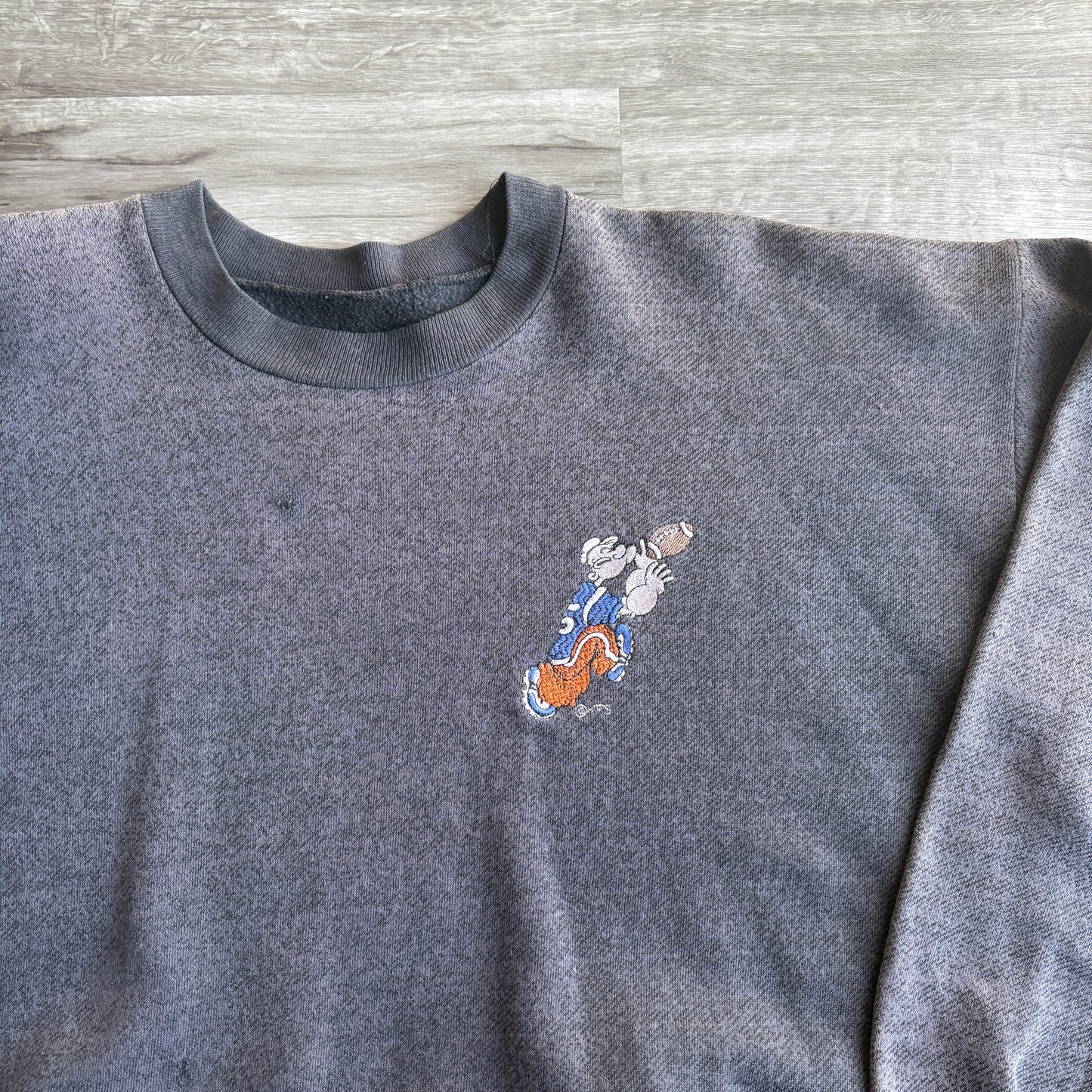 90s Indianapolis Colts Popeye Crewneck Sweatshirt XL