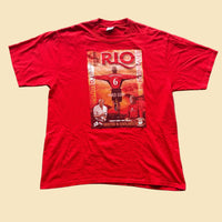 Vintage 2000 Manchester United Rio Ferdinand 6 XL T Shirt