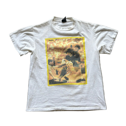 Vintage Diadora Roberto Baggio T Shirt Medium
