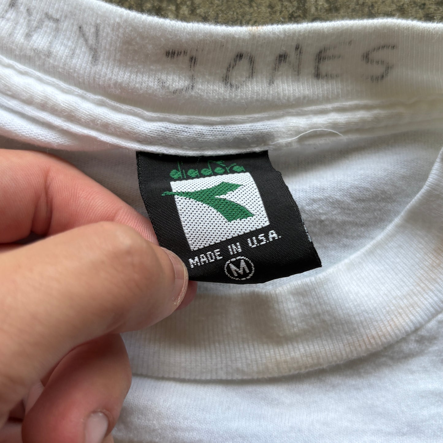 Vintage Diadora Roberto Baggio T Shirt Medium