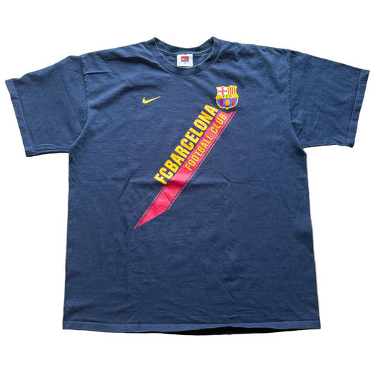 2000s FC Barcelona Nike Tee XL
