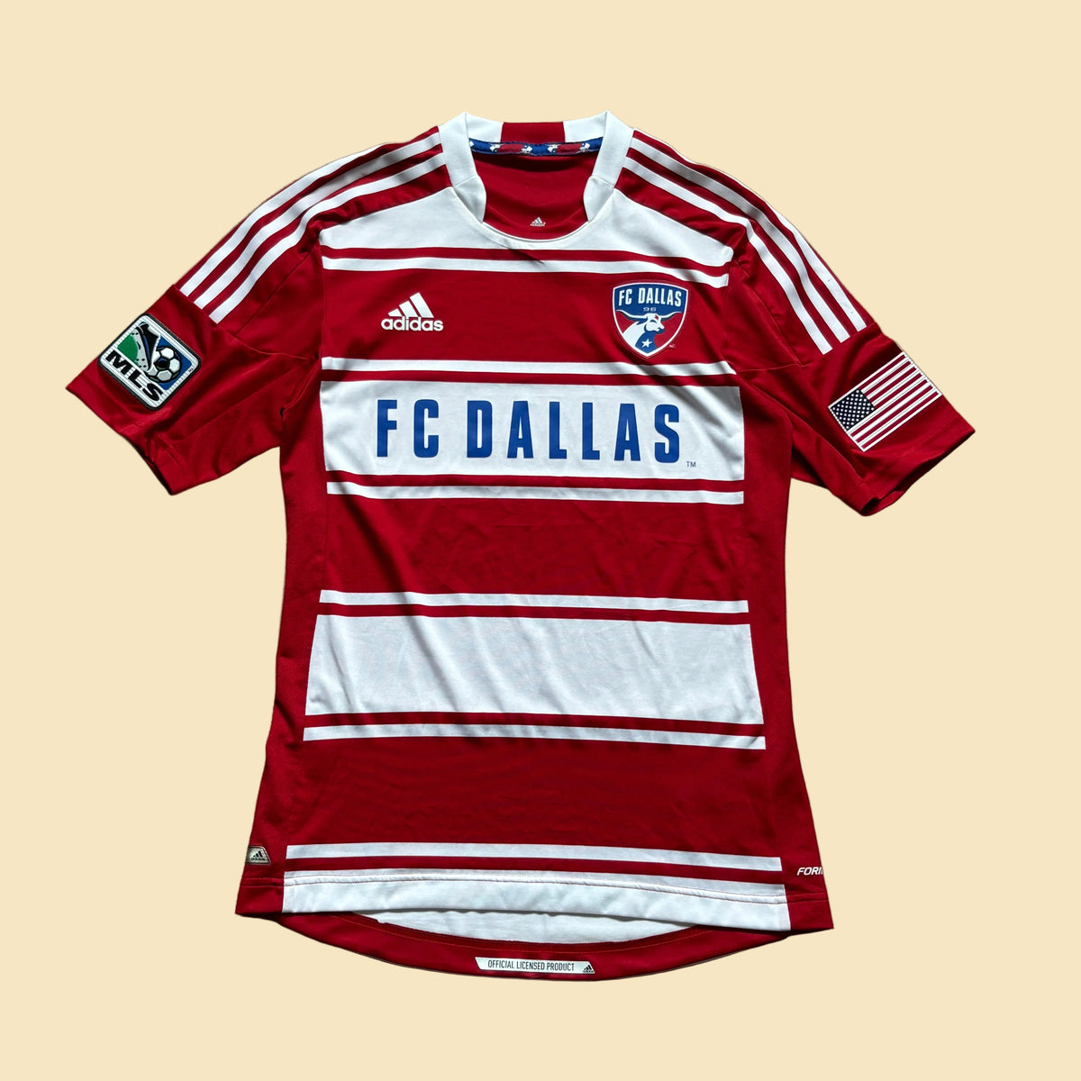 2000s FC Dalls Red Kit S