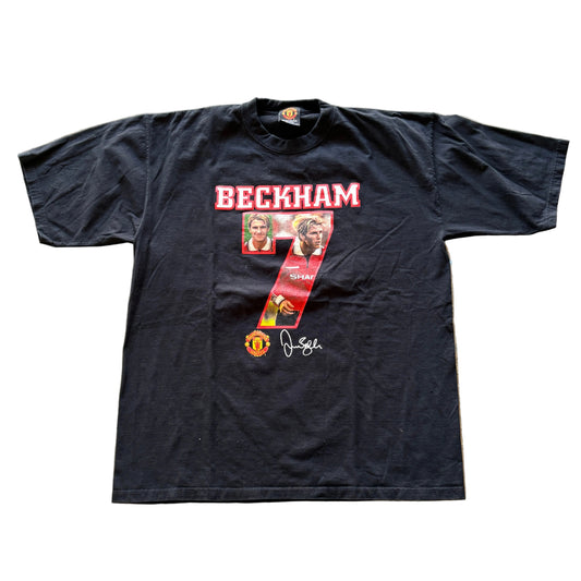 90s Manchester United David Beckham 7 Tee