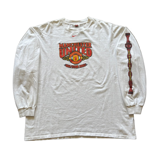 2003 Manchester United USA Tour L/S Tee