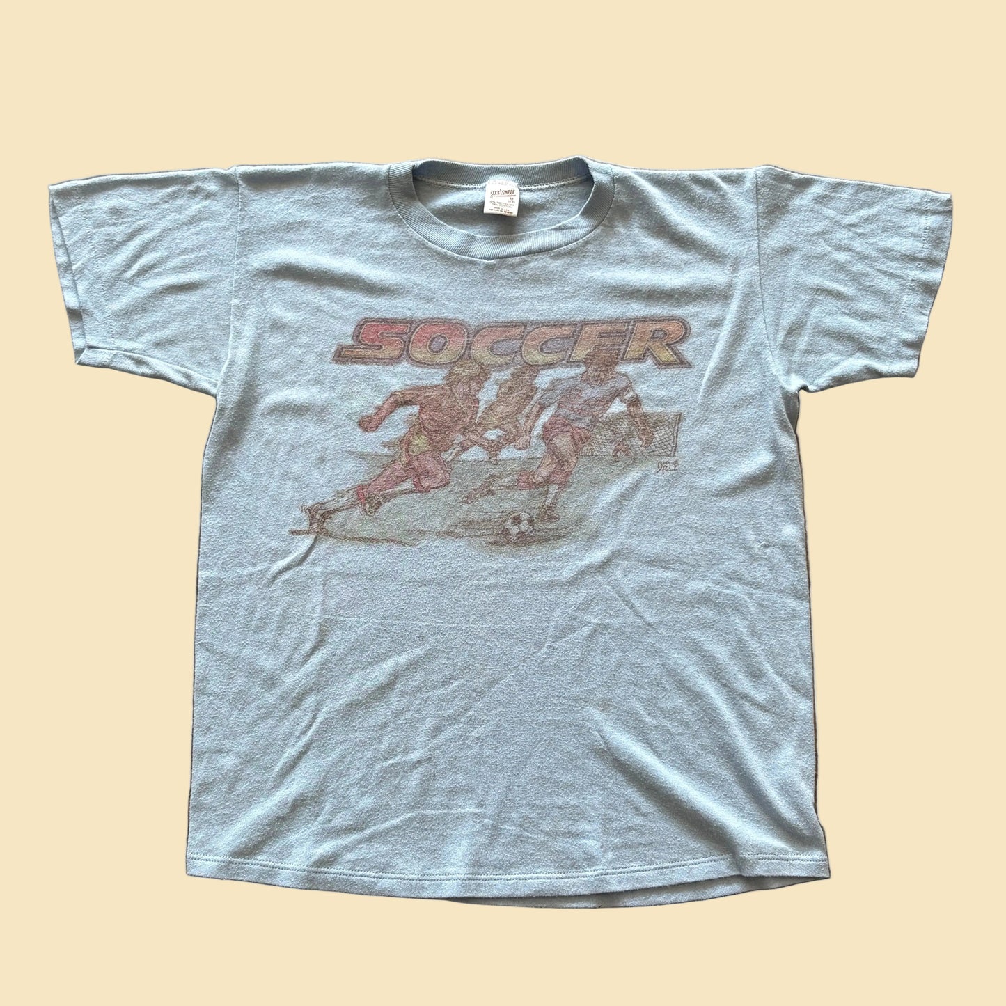80s Soccer Graphic Tee