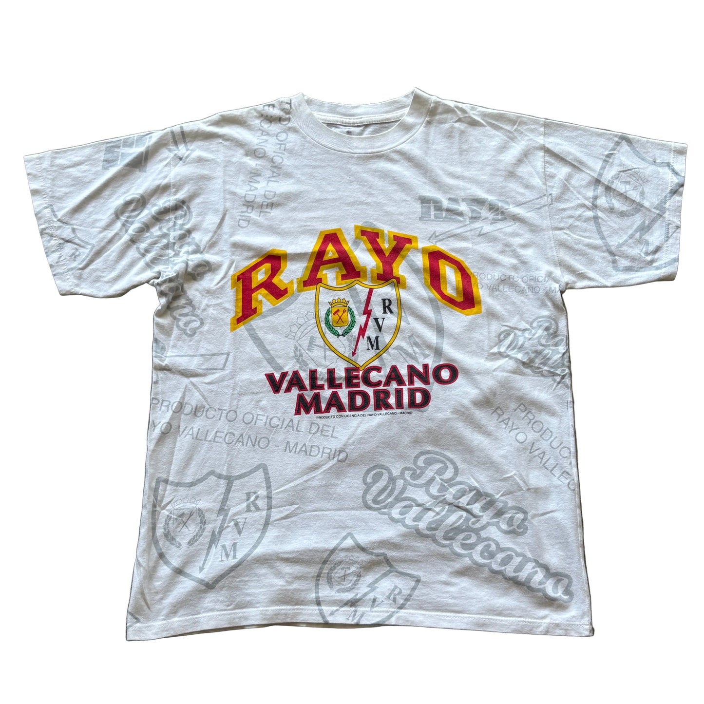 90s Rayo Vallecano Madrid AOP Tee