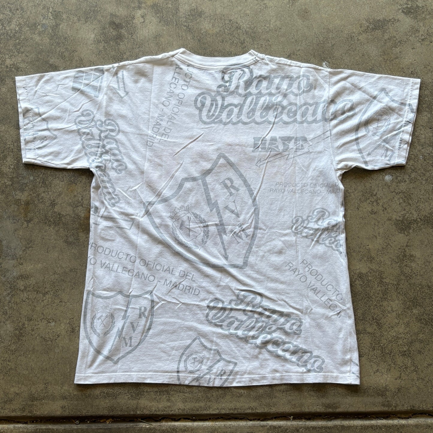 90s Rayo Vallecano Madrid AOP Tee