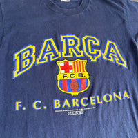 Vintage FC Barcelona Tee M