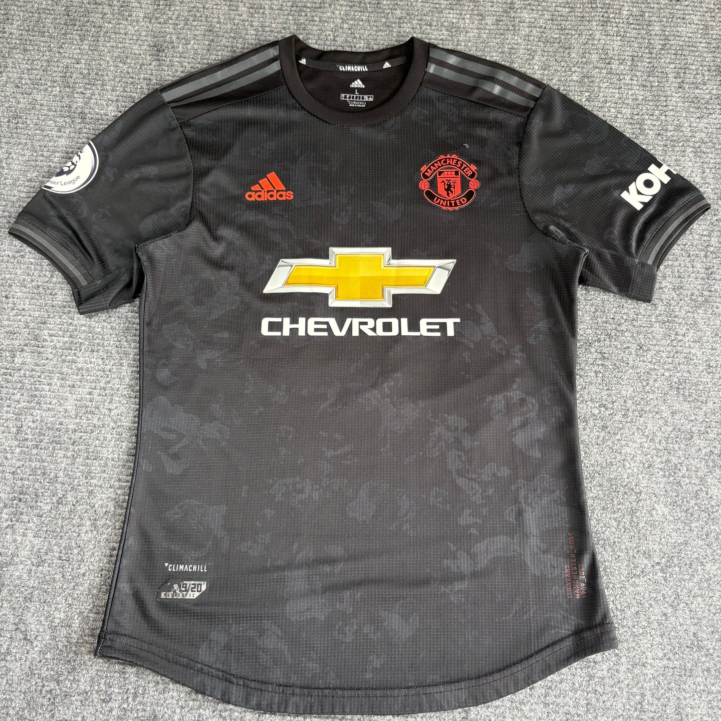 2019-2020 Bruno Fernandes Manchester United Kit M