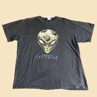 Vintage Alien Soccer Tee XL