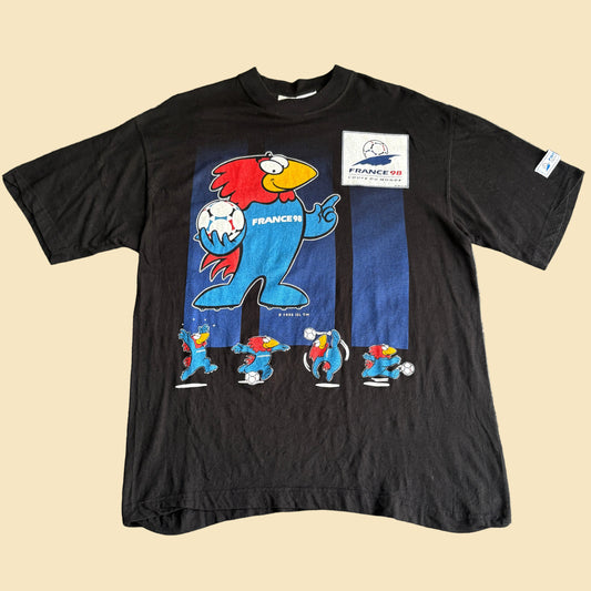 1998 World Cup France Mascot Tee L