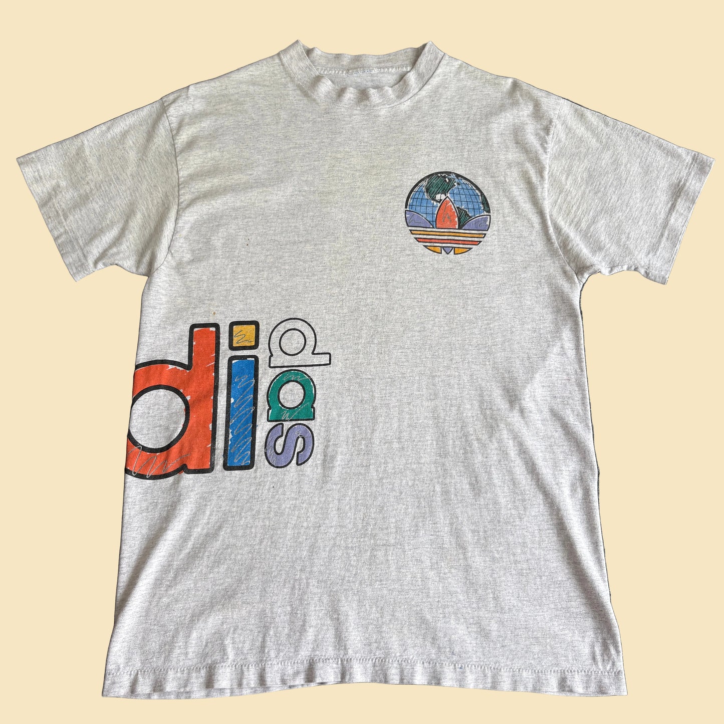90s Adidas World Cup Wraparound L