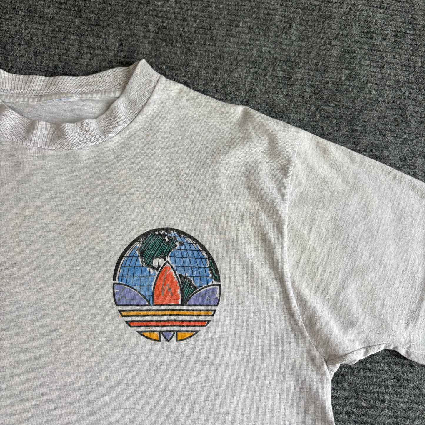 90s Adidas World Cup Wraparound L