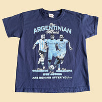 Kids Manchester City Argentina Shirt 7-8 Years