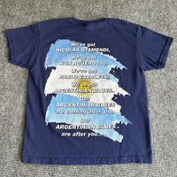 Kids Manchester City Argentina Shirt 7-8 Years