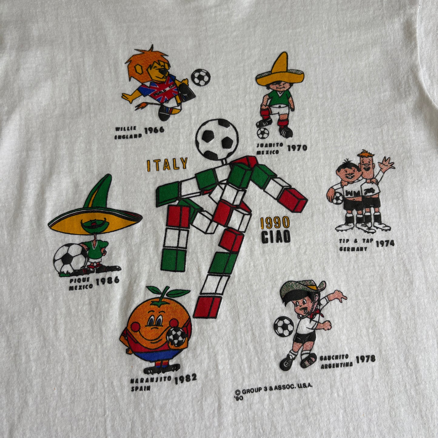 1990 World Cup Mascots Small