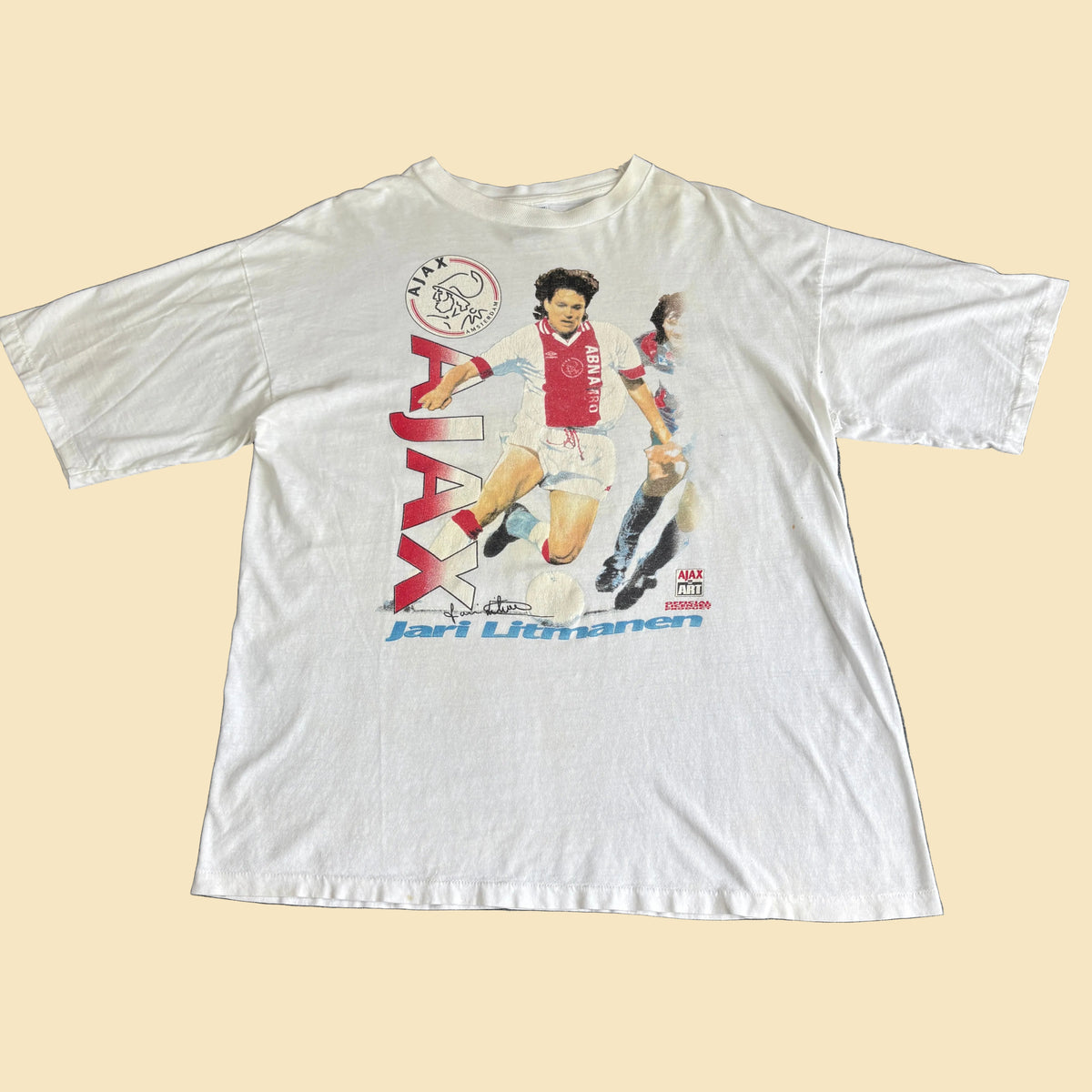 Vintage AFC Ajax Jari Litmanen XL