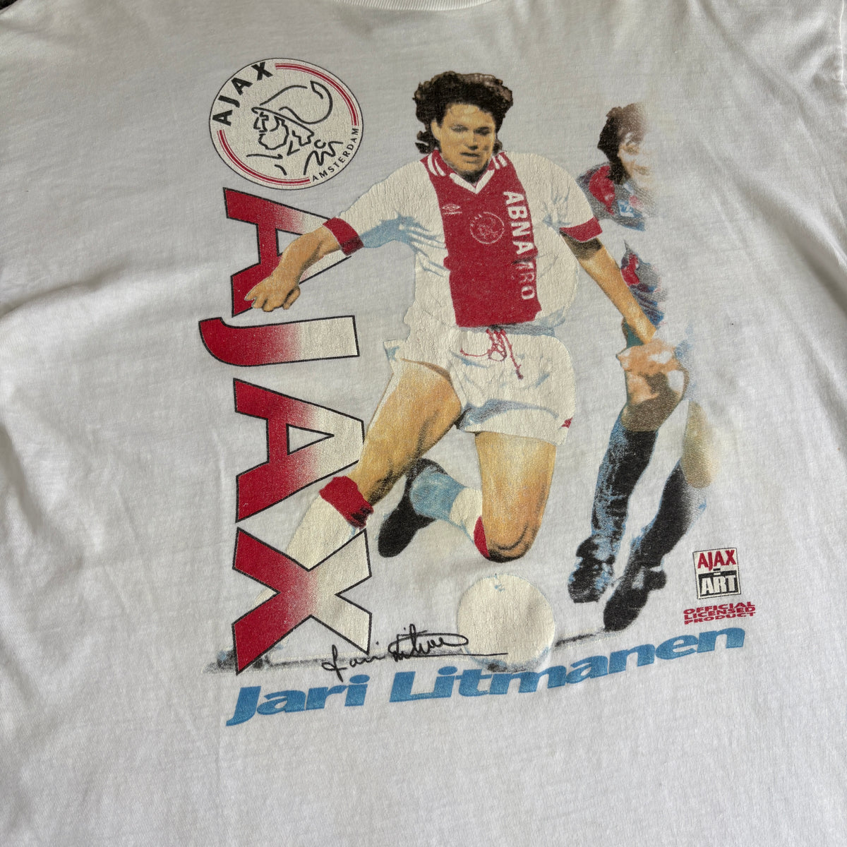 Vintage AFC Ajax Jari Litmanen XL