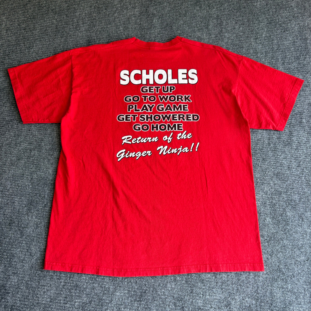 2012 Manchester United Paul Scholes XL