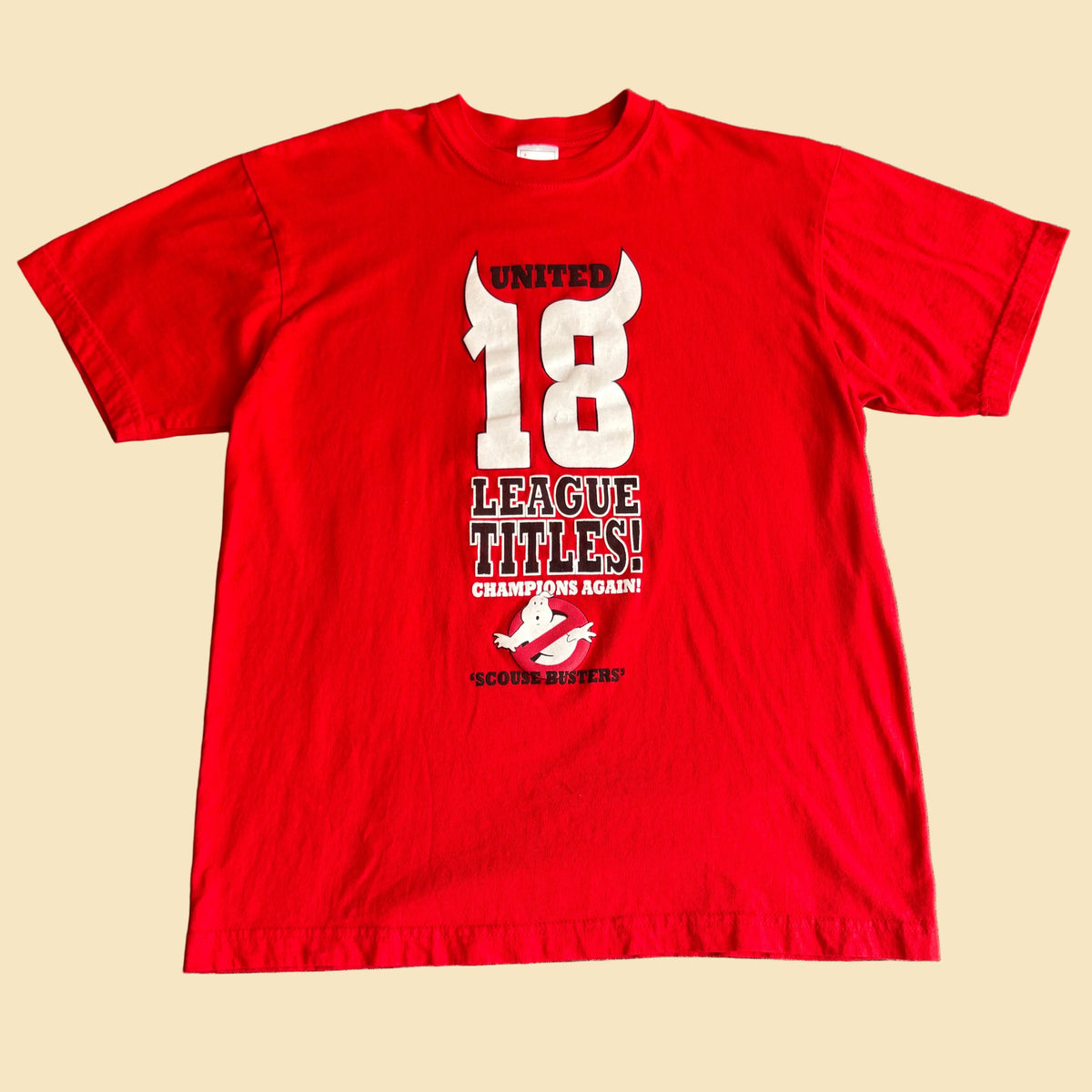 Manchester United 18 Leagues Titles Tee