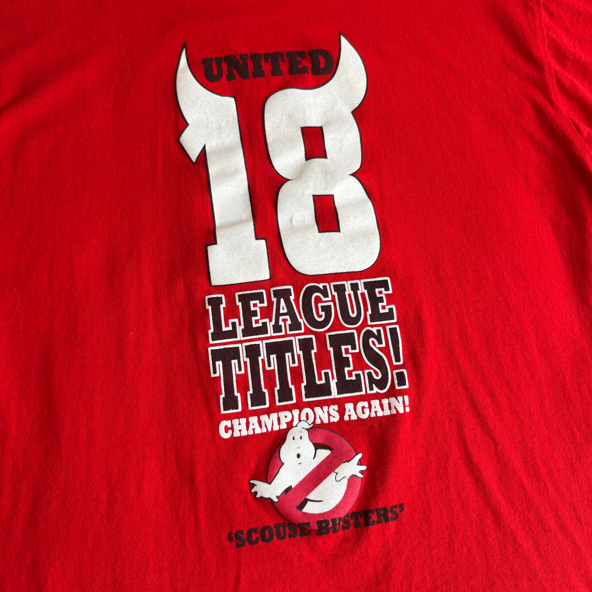Manchester United 18 Leagues Titles Tee