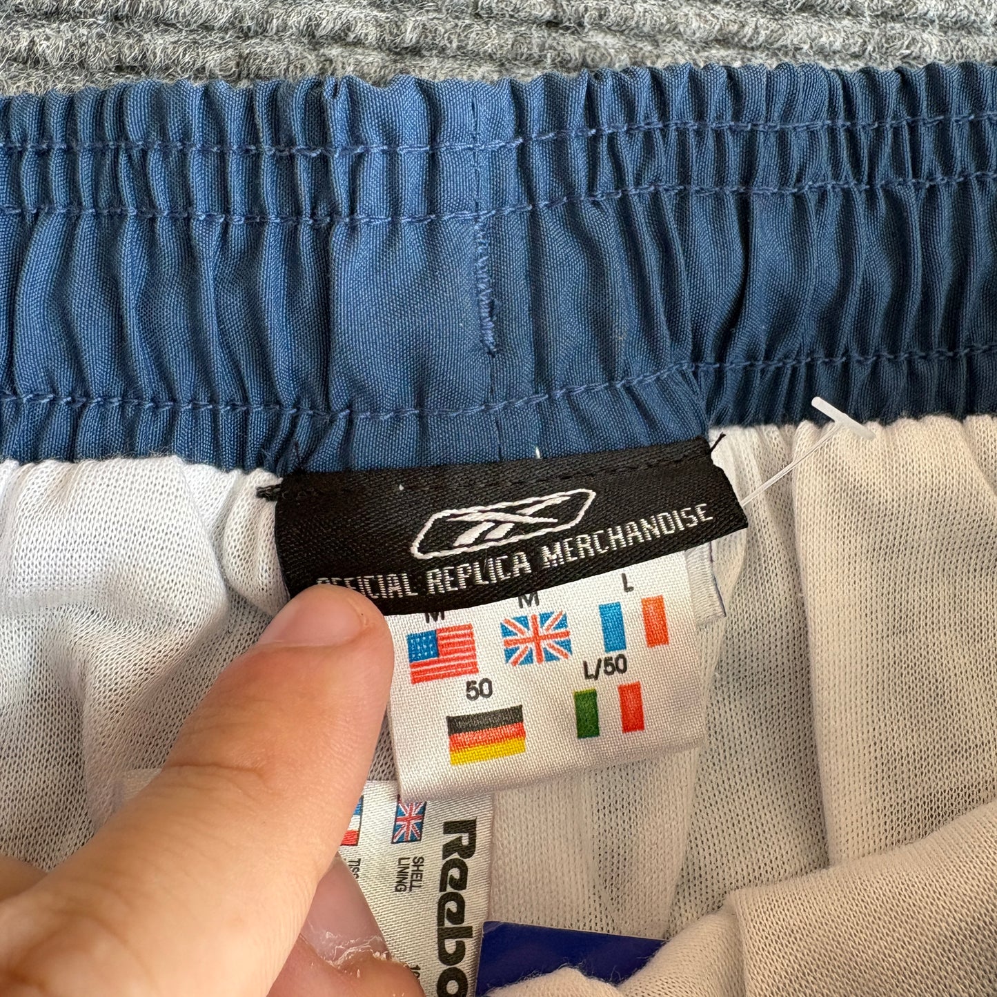 2000s West Ham Reebok Training Pants Medium