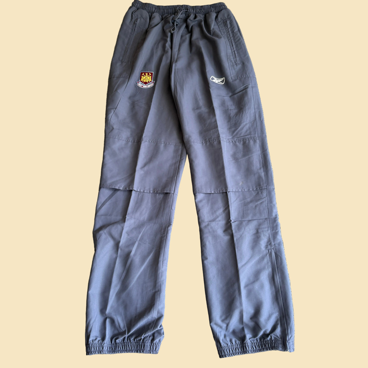 2000s West Ham Reebok Training Pants XL