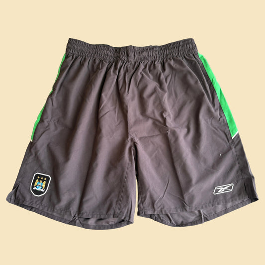 2000s Manchester City Reebok Training Shorts XXL