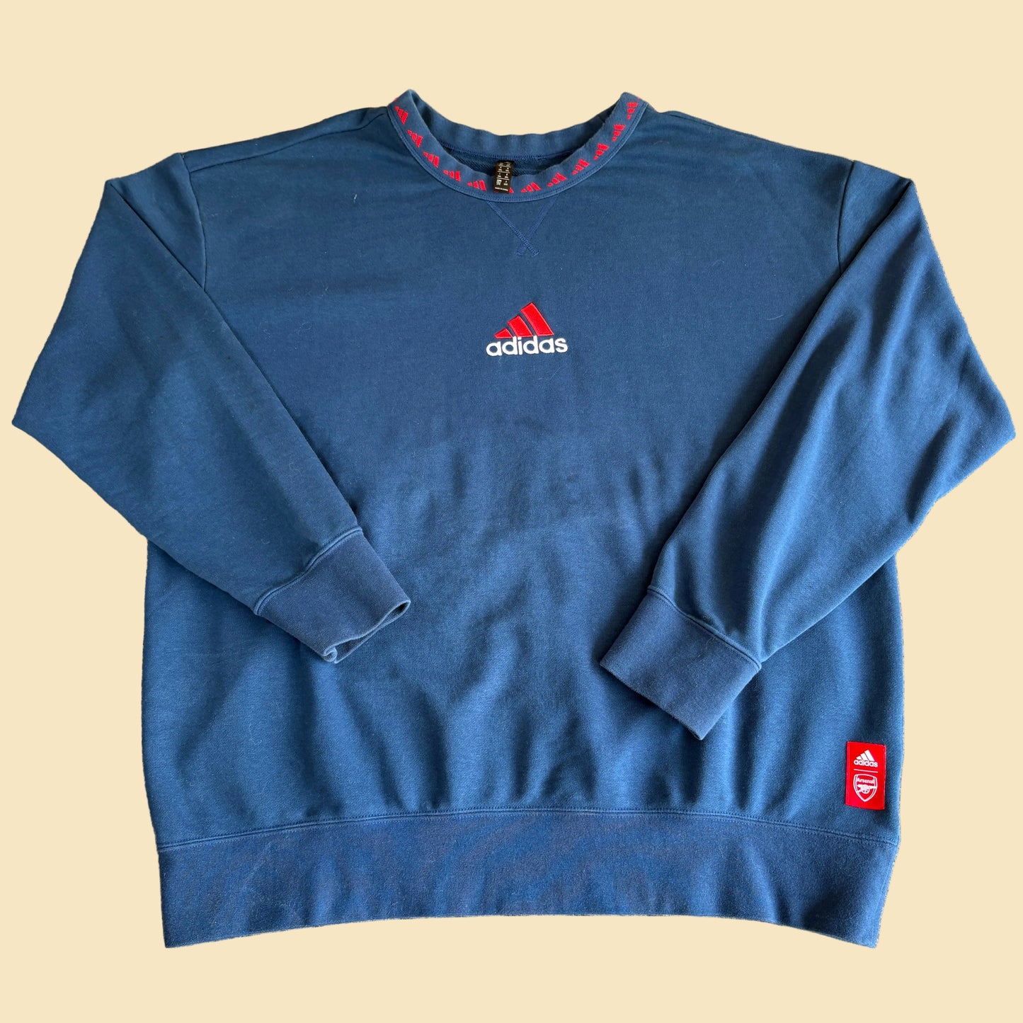 Adidas Arsenal Vintage Style Crewneck XXL
