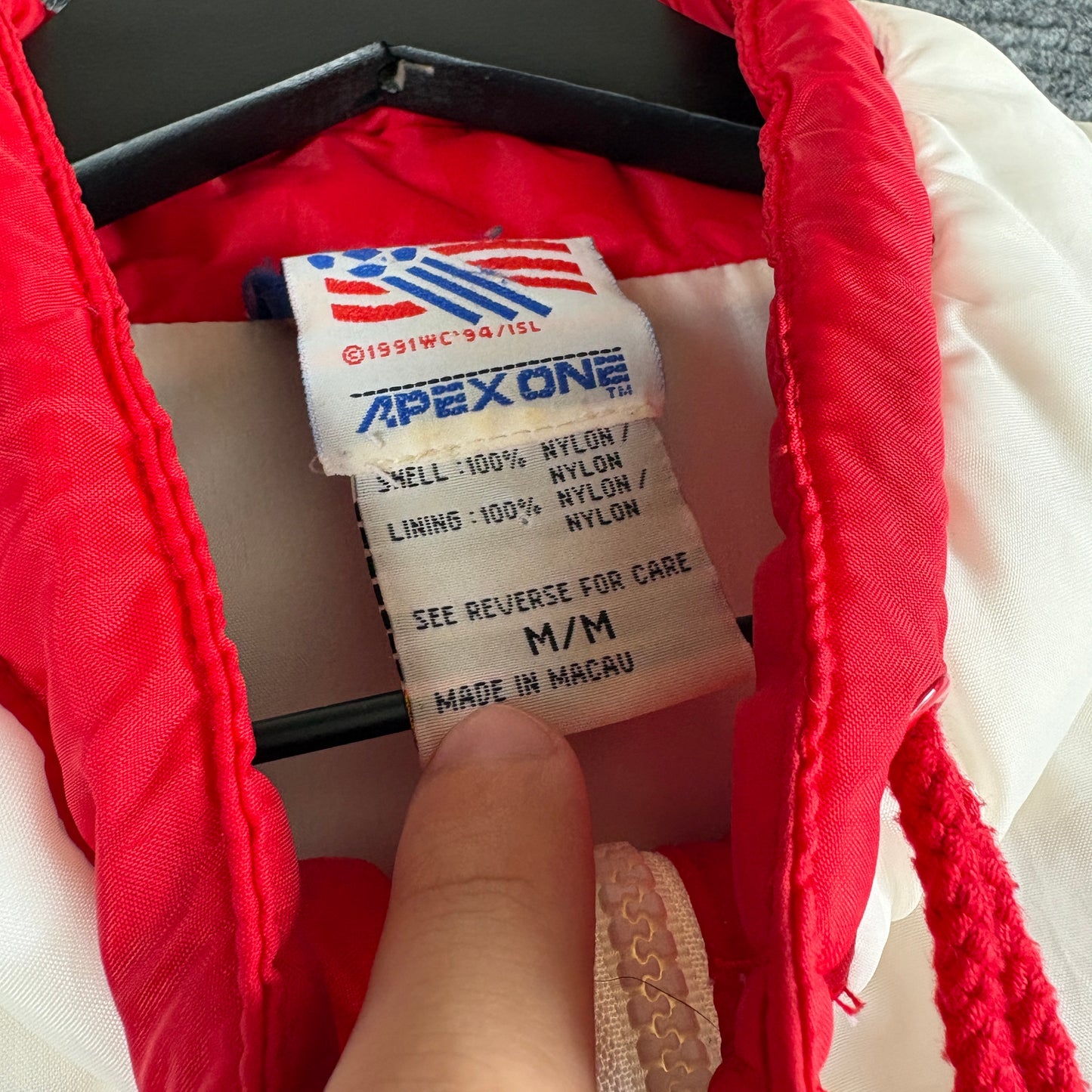 1994 WC Apex One Windbreaker M