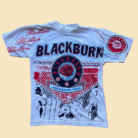 Kids Blackburn Rovers AOP Tee 9-10 Years
