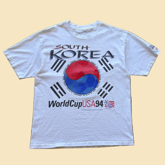 1994 WC South Korea Flag Tee L