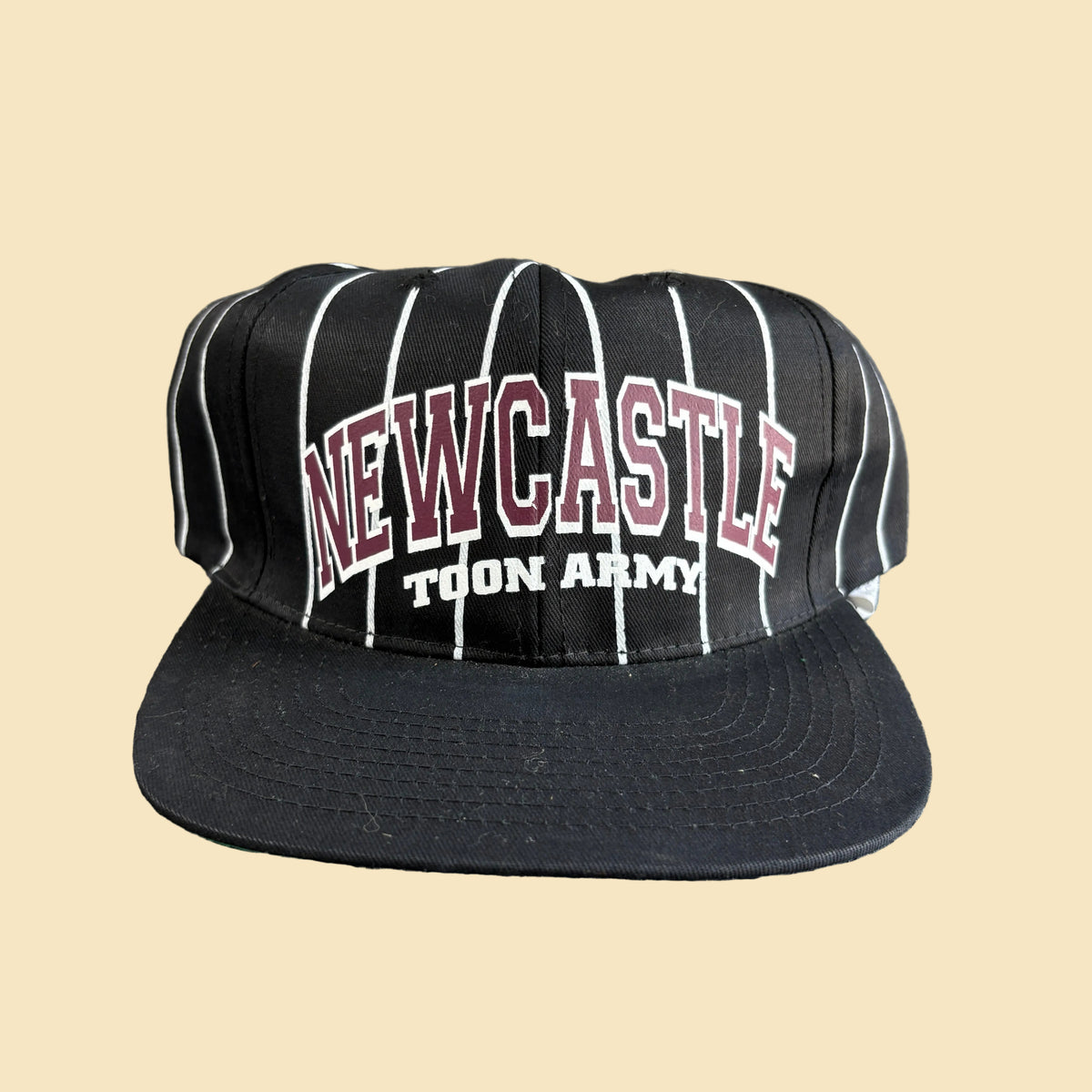 Vintage Newcastle United Pinstripe Snapback