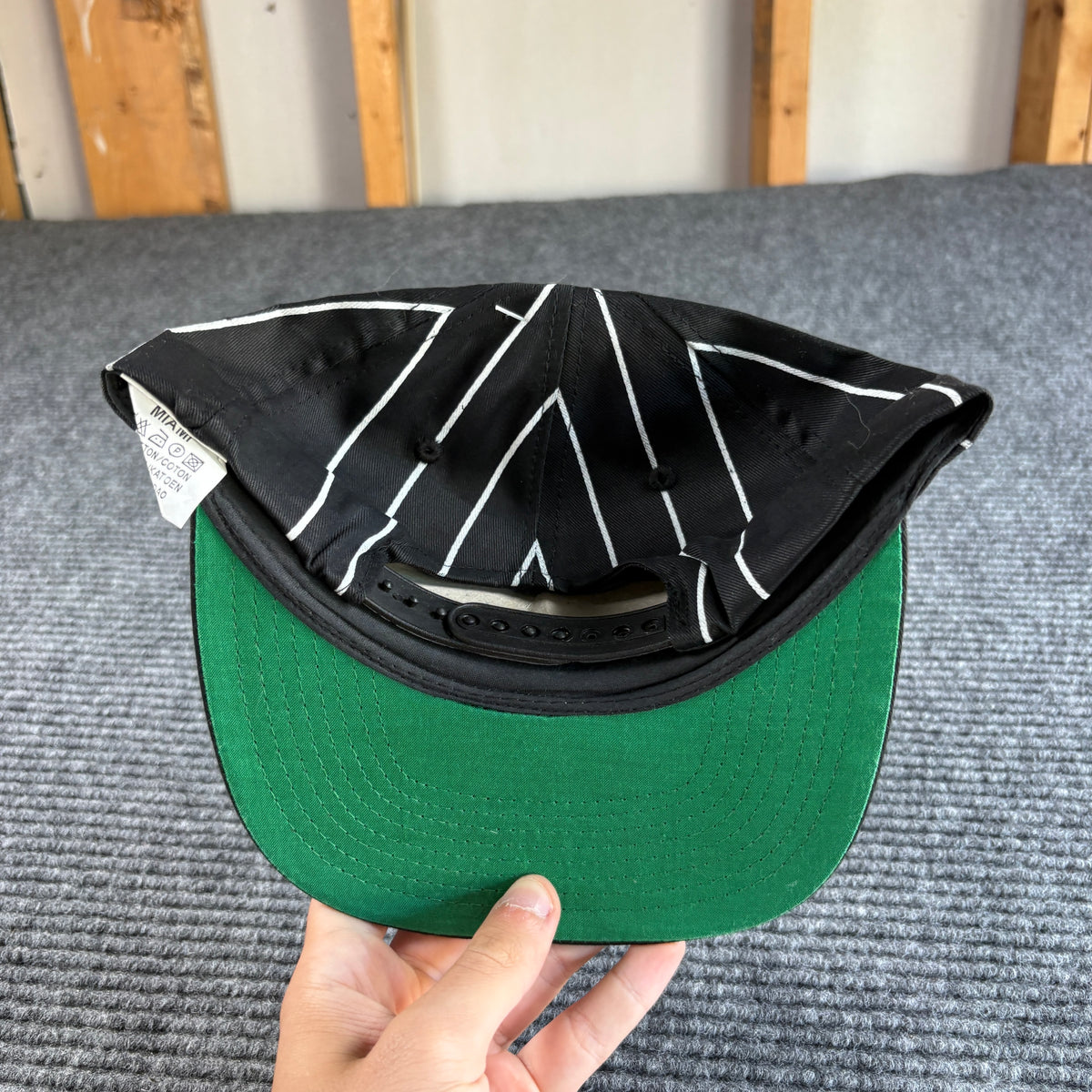 Vintage Newcastle United Pinstripe Snapback