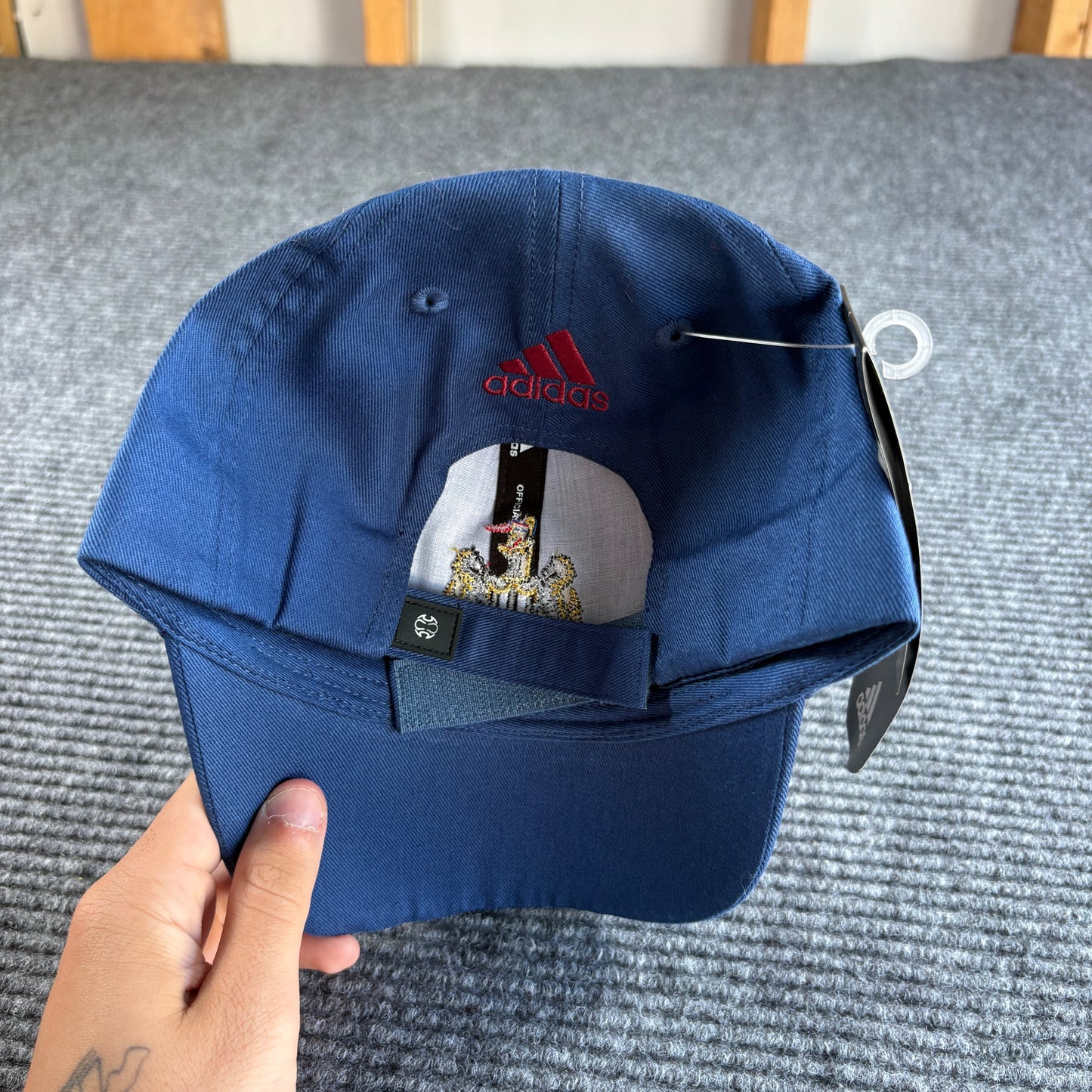 2000s Newcastle United Adidas Dad Cap