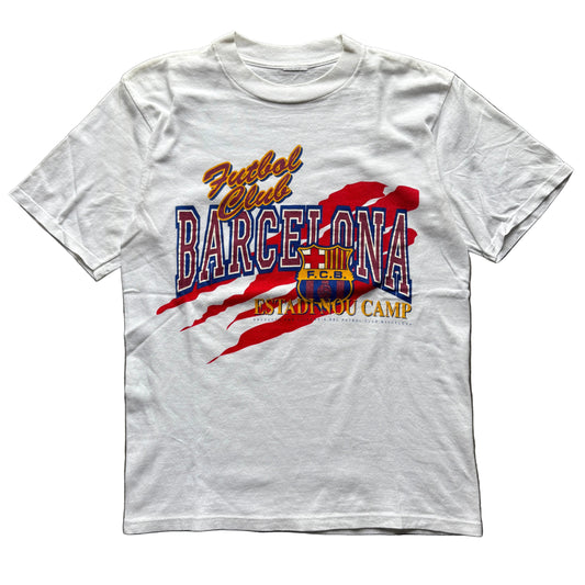 90s FC Barcelona Club Tee S