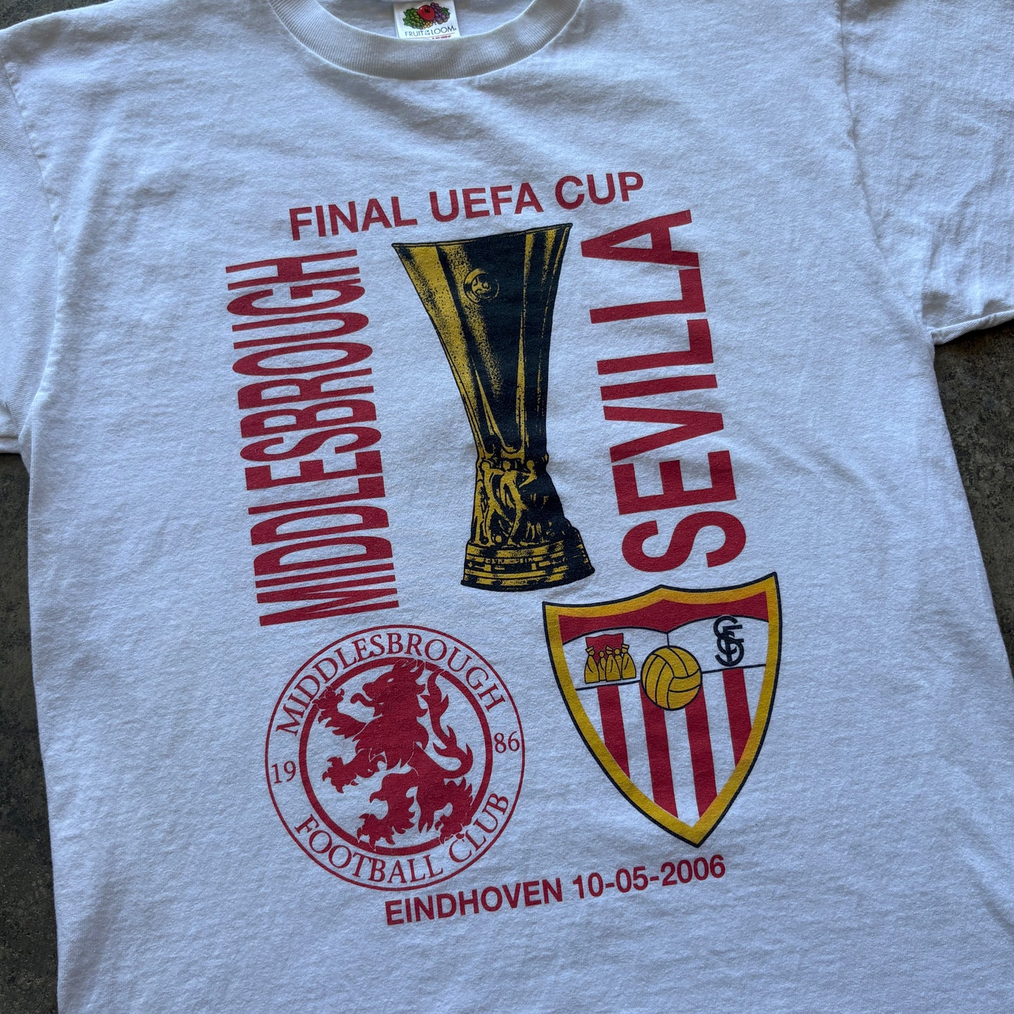 2006 Uefa Cup Final Tee Middlesbrough v Sevilla M