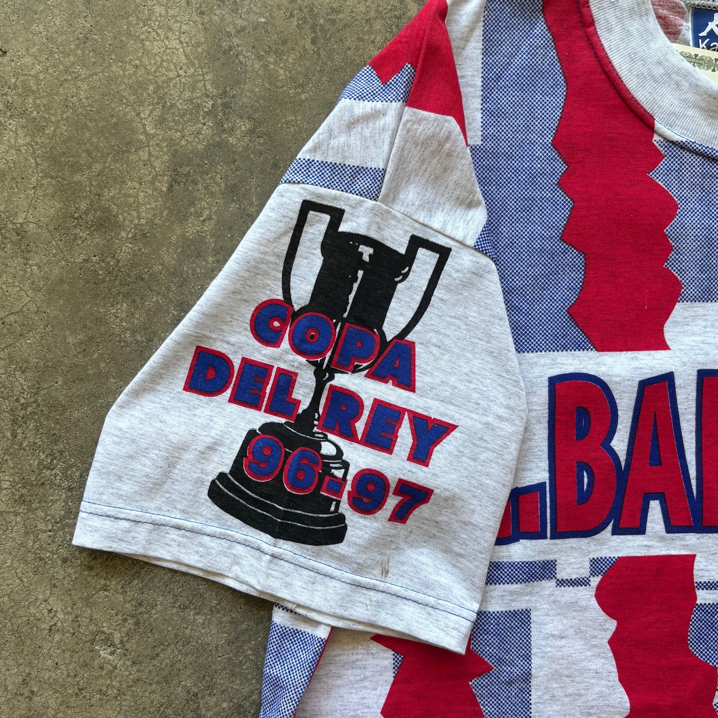 1996-97 Kappa FC Barcelona Copa Del Ray AOP XL